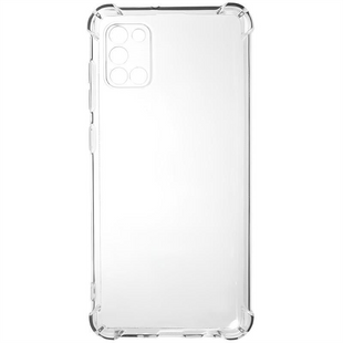 Чохол накладка для Samsung A31 GETMAN Ease logo посилені кути TPU Full Camera Прозора (Transparent) 219105 фото