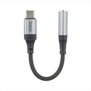 Перехідник Hoco LS36 Type-C to 3.5mm Чорний (Black) 138411 фото