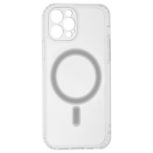 Чохол накладка для iPhone 12 Pro MagSafe Прозора (Transparent) 110504 фото