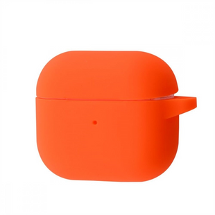 Чохол для навушників AirPods 3 Silicone Case Помаранчевий (Orange) 96157 фото