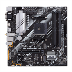 Материнська плата Asus Prime B550M-A WiFi II Чорна (Black) 208473 фото