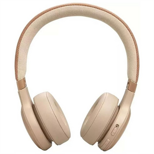 Бездротові повнорозмірні навушники JBL Live 670NC Бежеві (beige) 154774 фото