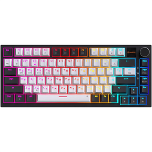 Клавіатура бездротова GamePro Asgard Valhalla Pro (MK160W-D-Pro) Біла (White) 211387 фото