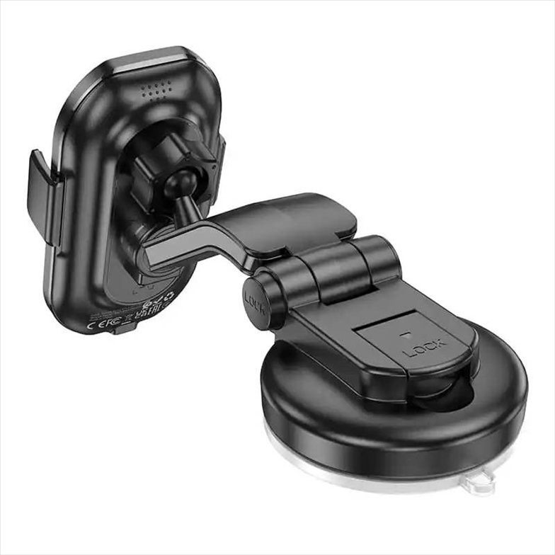 Автотримач Borofone BH206 Wireless Charging Car Чорний (Black) 184797 фото