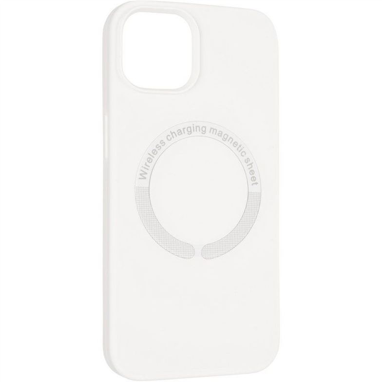Чохол накладка для iPhone 14 Pro Full Soft Case (MagSafe) Біла (White) 181358 фото