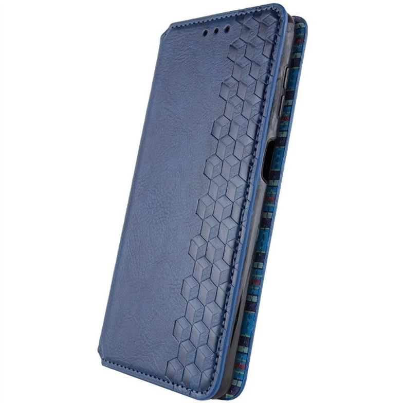 Чохол кейс для Samsung A14 4G/5G GETMAN Cubic (PU) Синій (Blue) 160802 фото