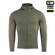 Кофта M-Tac Shadow Fleece Polartec Зелена (Olive) (L) 228916 фото 4