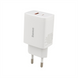 Зарядний пристрій Baseus Compact Quick Charger 20W QC+PD (1USB-C + 1USB) Білий (White) 115105 фото 1