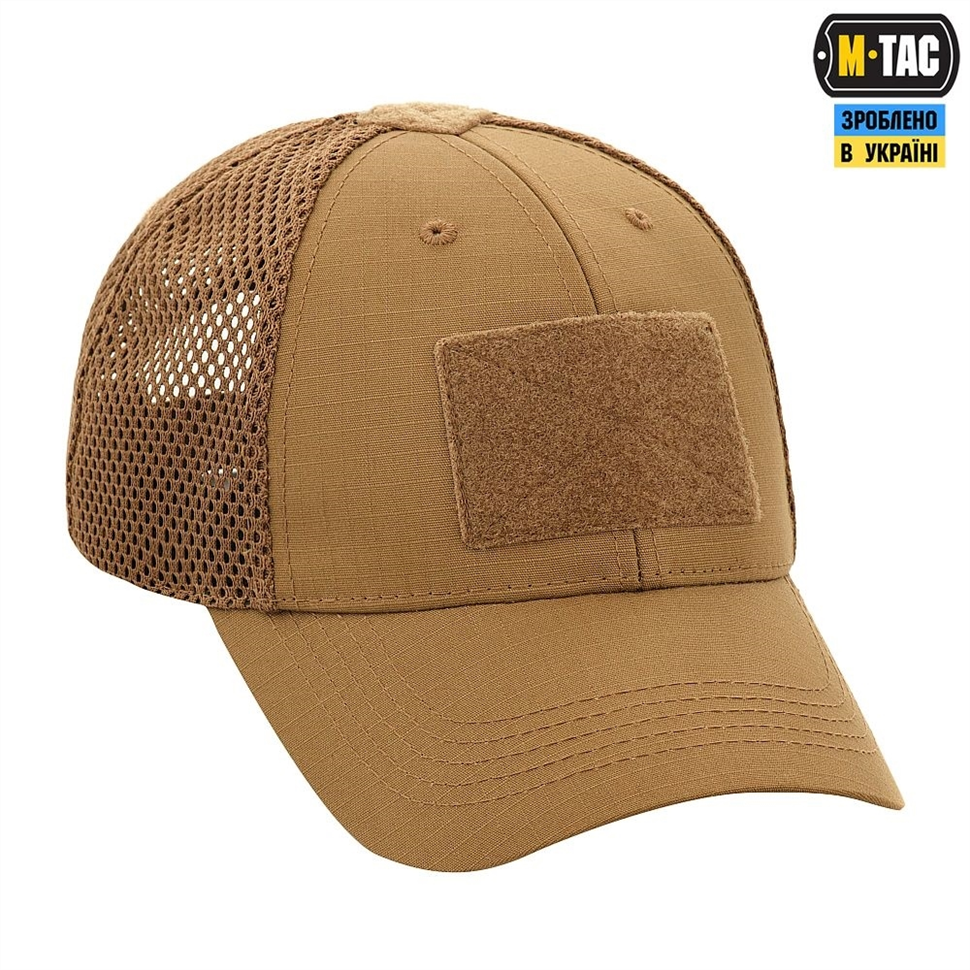 Бейсболка M-Tac з сіткою Elite Flex L/XL (40560017-L/XL) Коричнева (Coyote) 217554 фото