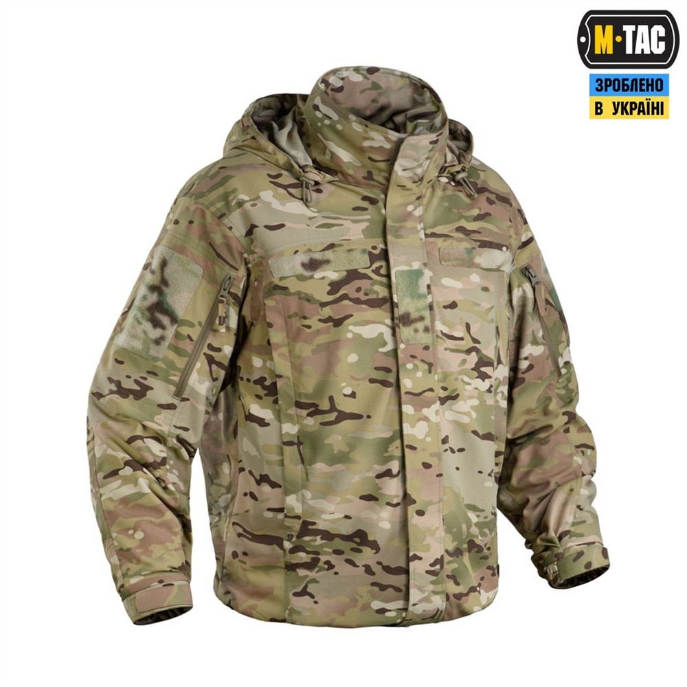 Куртка M-Tac Storm Зелена (Multicam) (XL/R) 230085 фото