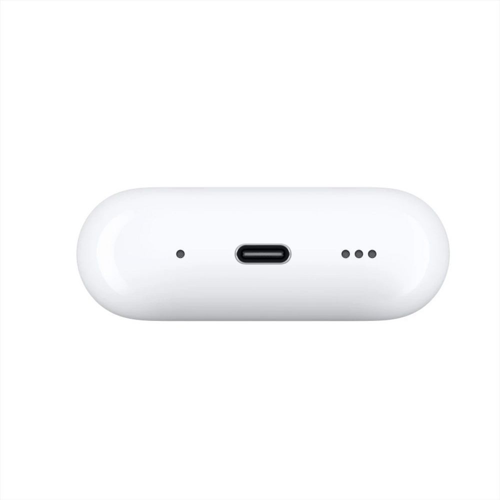 Кейс для бездротових навушників Apple AirPods Pro 2nd generation Case USB-C (MTJV3/C) Білий (White) 209731 фото