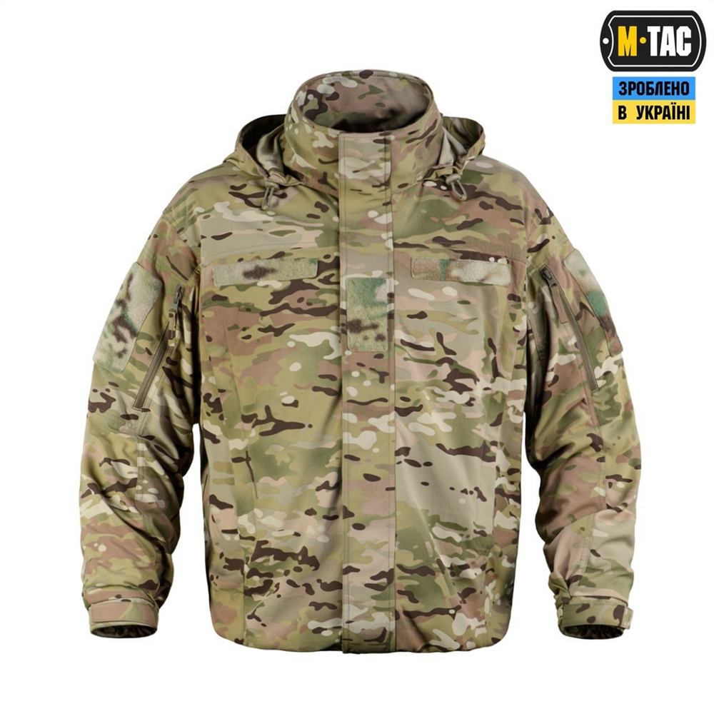 Куртка M-Tac Storm Зелена (Multicam) (XL/R) 230085 фото