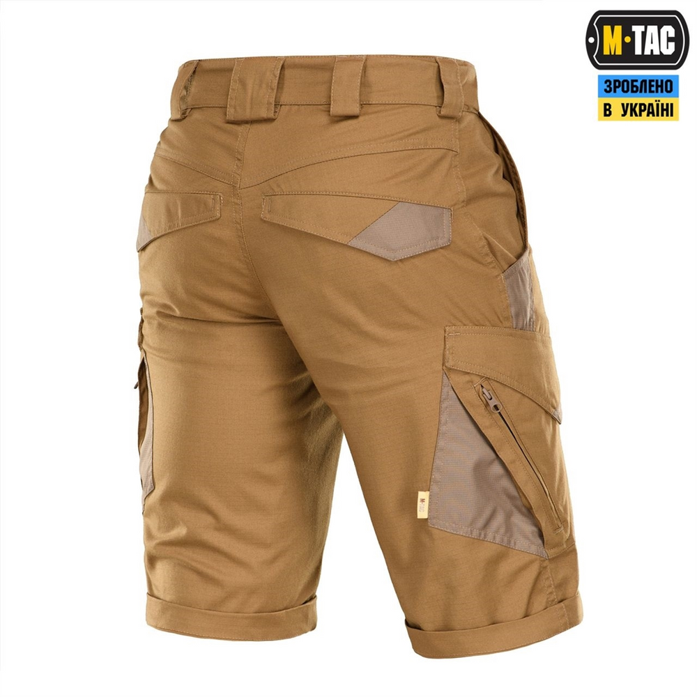 Шорти M-Tac Aggressor Gen.II Flex Коричневі (Coyote Brown) (XL) 225492 фото