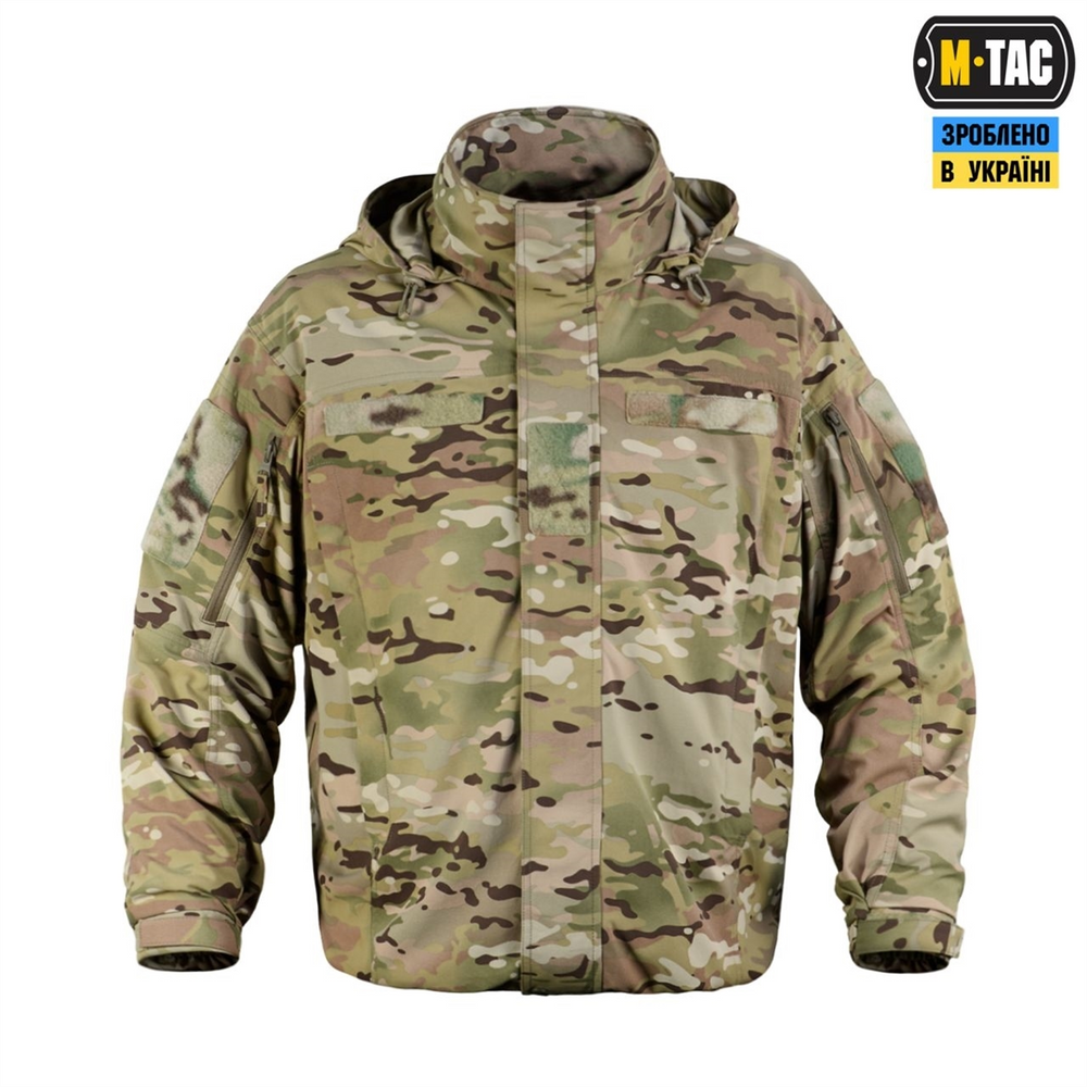Куртка M-Tac Storm Зелена (Multicam) (XL/R) 230085 фото