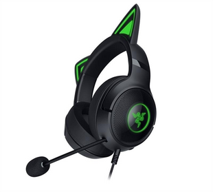 Навушники накладні Razer Kraken Kitty V2, RGB, USB-A Чорні (Black) 195338 фото