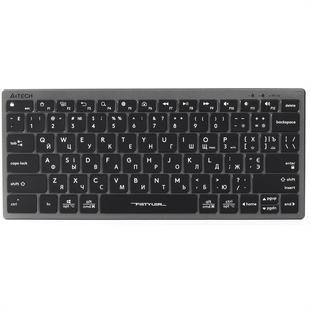 Клавіатура A4Tech Fstyler FX61 Сіра (Grey) 165681 фото