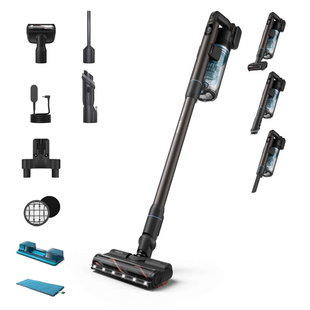 Пилосос акумуляторний (миючий) Philips XC7163/01 Чорний (Black) 193074 фото