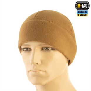 Шапка M-Tac Watch Cap Elite фліс (320г/м2) S Коричнева (Coyote Brown) 221292 фото