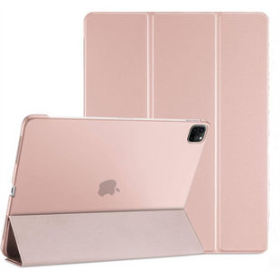 Чохол для планшета BeCover Tri Fold Hard для Apple iPad Pro 12.9 20/21/22 Рожевий (Pink) 167540 фото