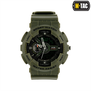 Годинник тактичний M-Tac Sport Зелений (Olive) 221234 фото