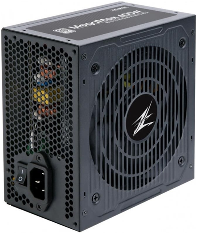 Блок живлення Zalman Megamax 600W (ZM600-TXII) Чорний (Black) 208744 фото