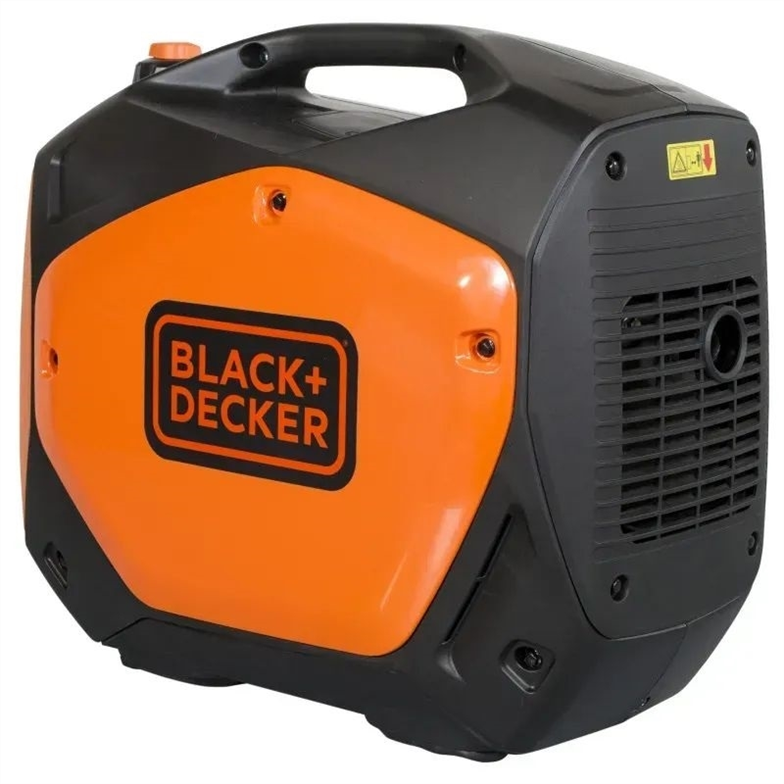 Генератор бензиновий Black&Decker BXGNi2200E Помранчевий Чорний (Orange Black) 203396 фото