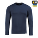 Футболка із довгим рукавом M-Tac 93/7 Синя (Dark Navy Blue) (M) 235315 фото 4