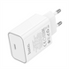 Зарядний пристрій Hoco C143A Benefit PD20W (1USB-C) Білий (White) 166400 фото 4