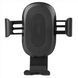 Автотримач з бездротовою зарядкою Baseus Gravity Car Mount 1.7A 10W Чорний (Black) 109829 фото 1