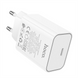 Зарядний пристрій Hoco C143A Benefit PD20W (1USB-C) Білий (White) 166400 фото 6