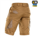 Шорти M-Tac Aggressor Gen.II Flex Коричневі (Coyote Brown) (XL) 225492 фото 2