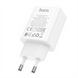 Зарядний пристрій Hoco C143A Benefit PD20W (1USB-C) Білий (White) 166400 фото 5