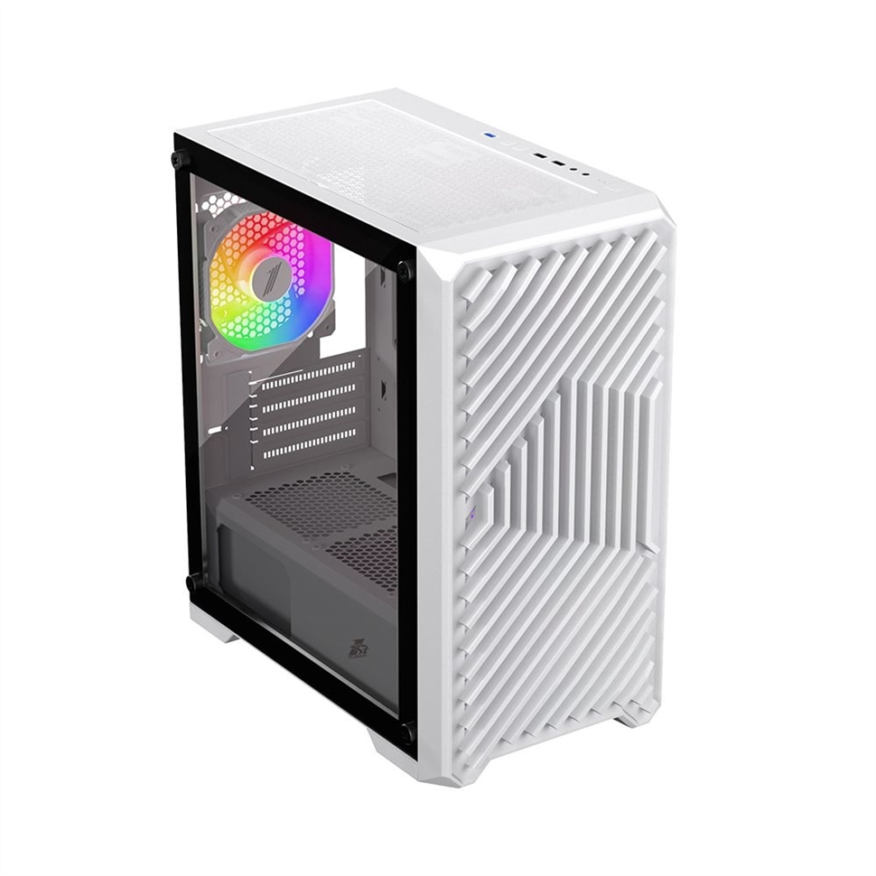 Корпус 1stPlayer T5-WH-4F1-W Білий (White) 208091 фото