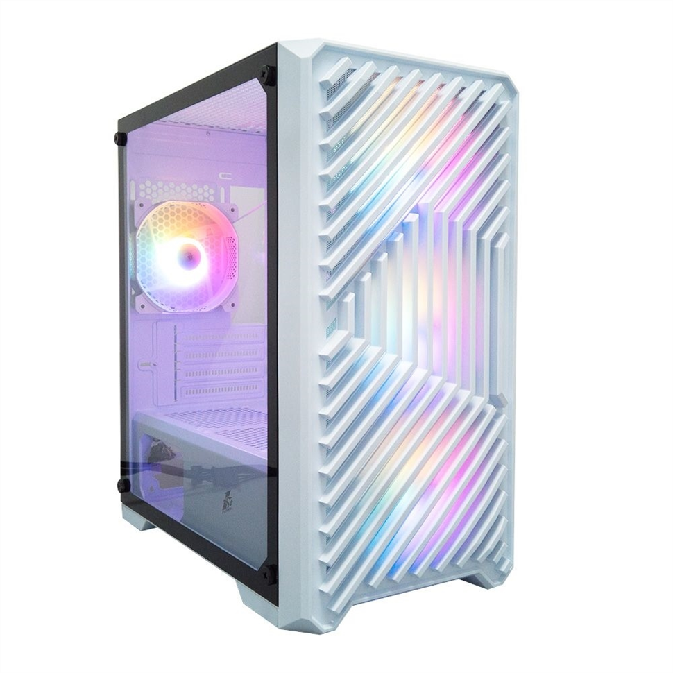 Корпус 1stPlayer T5-WH-4F1-W Білий (White) 208091 фото