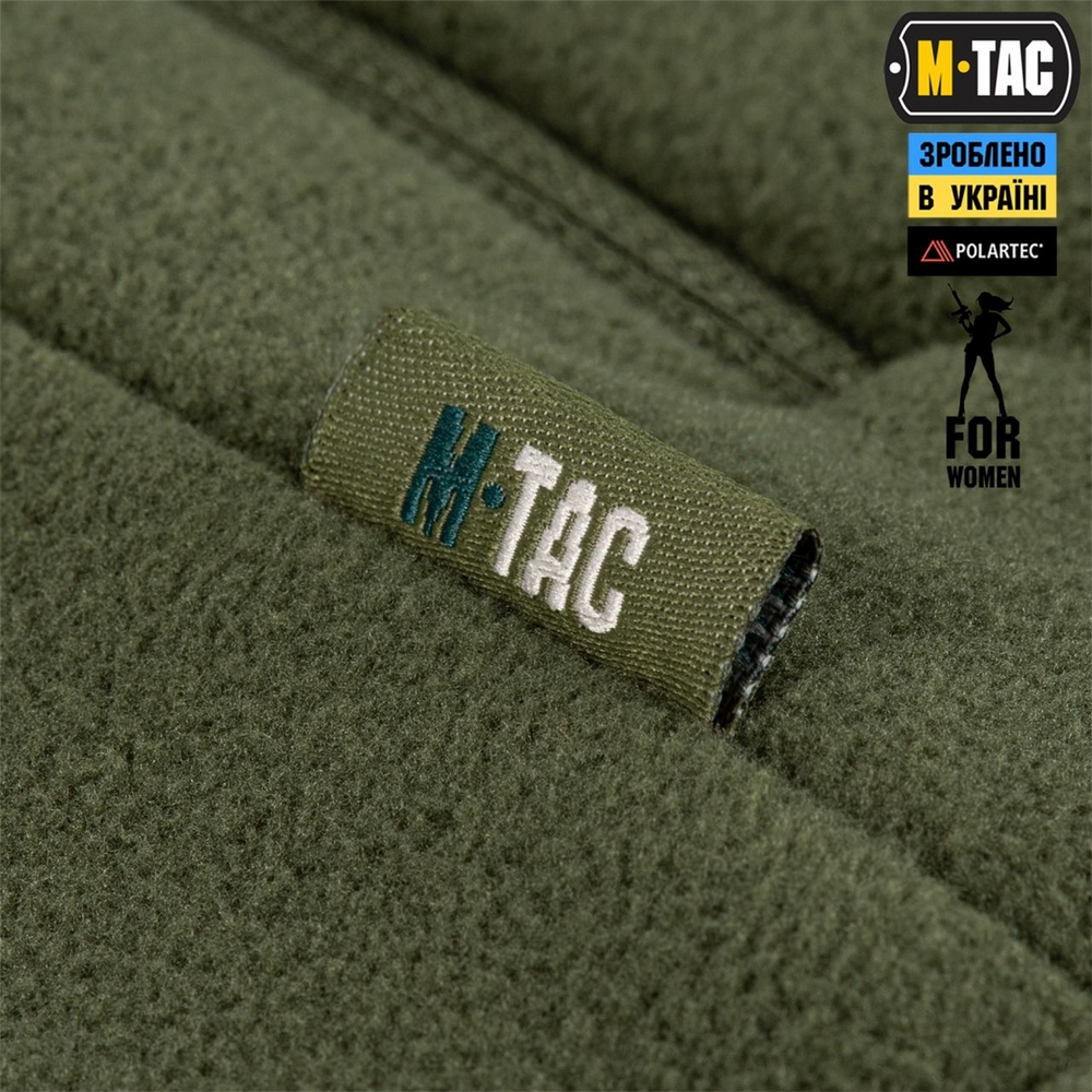 Куртка M-Tac Combat Fleece Polartec Jacket Lady Зелена (Army Olive) (XL/R) 229704 фото
