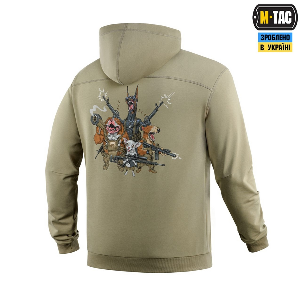 Кофта M-Tac Hoodie Rex Team Бежева (Tan) (S) 228706 фото