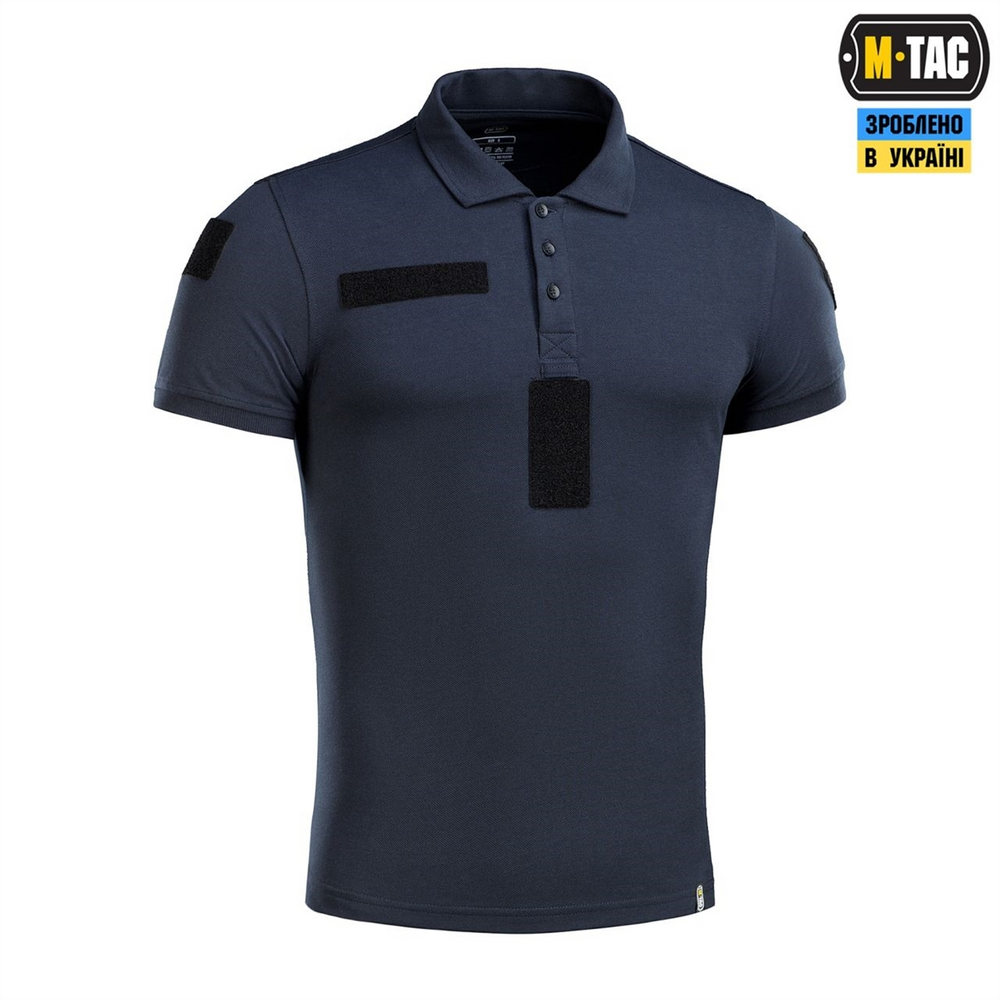 Поло M-Tac ДСНС 65/35 Синє (Dark Navy Blue) (XL) 232200 фото