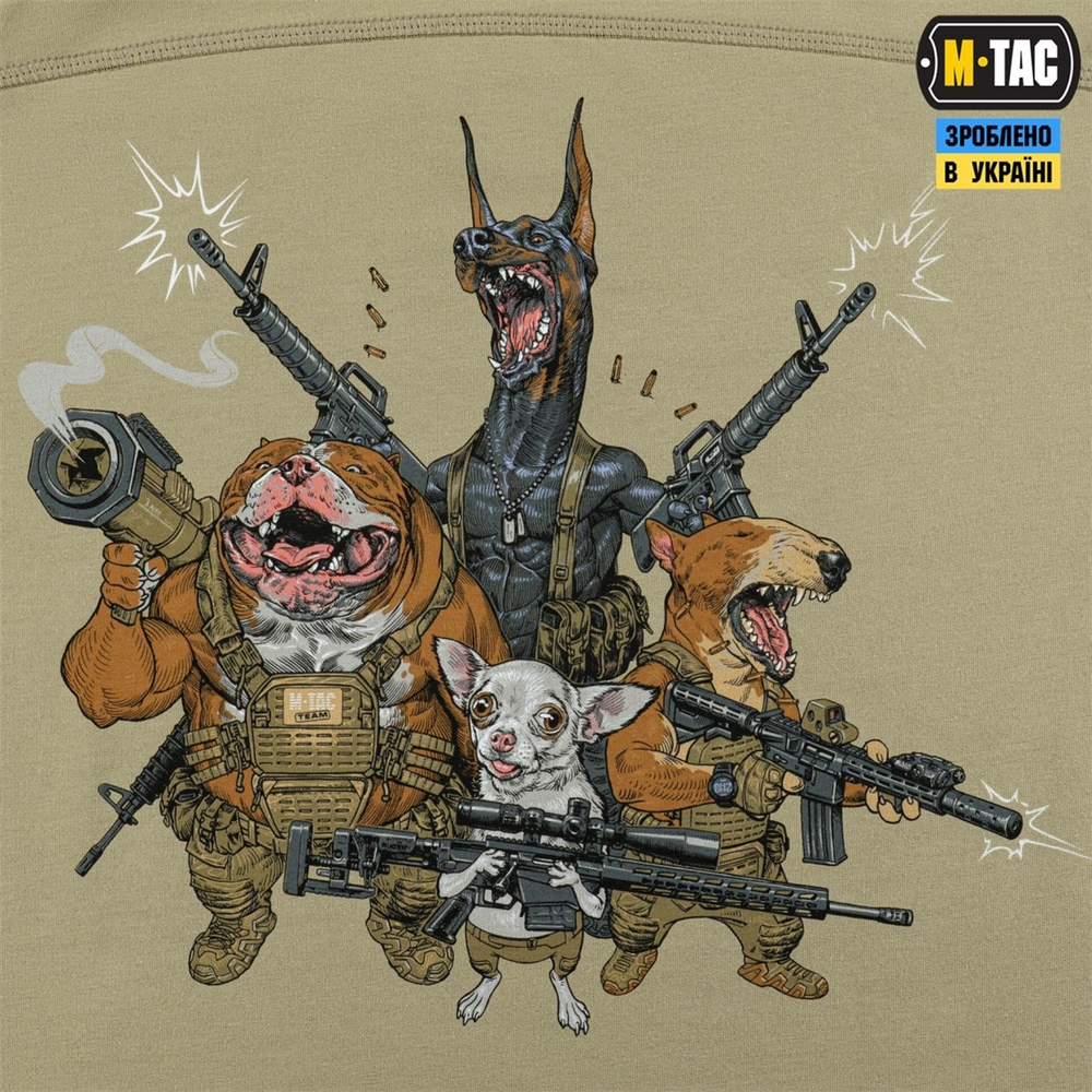 Кофта M-Tac Hoodie Rex Team Бежева (Tan) (S) 228706 фото