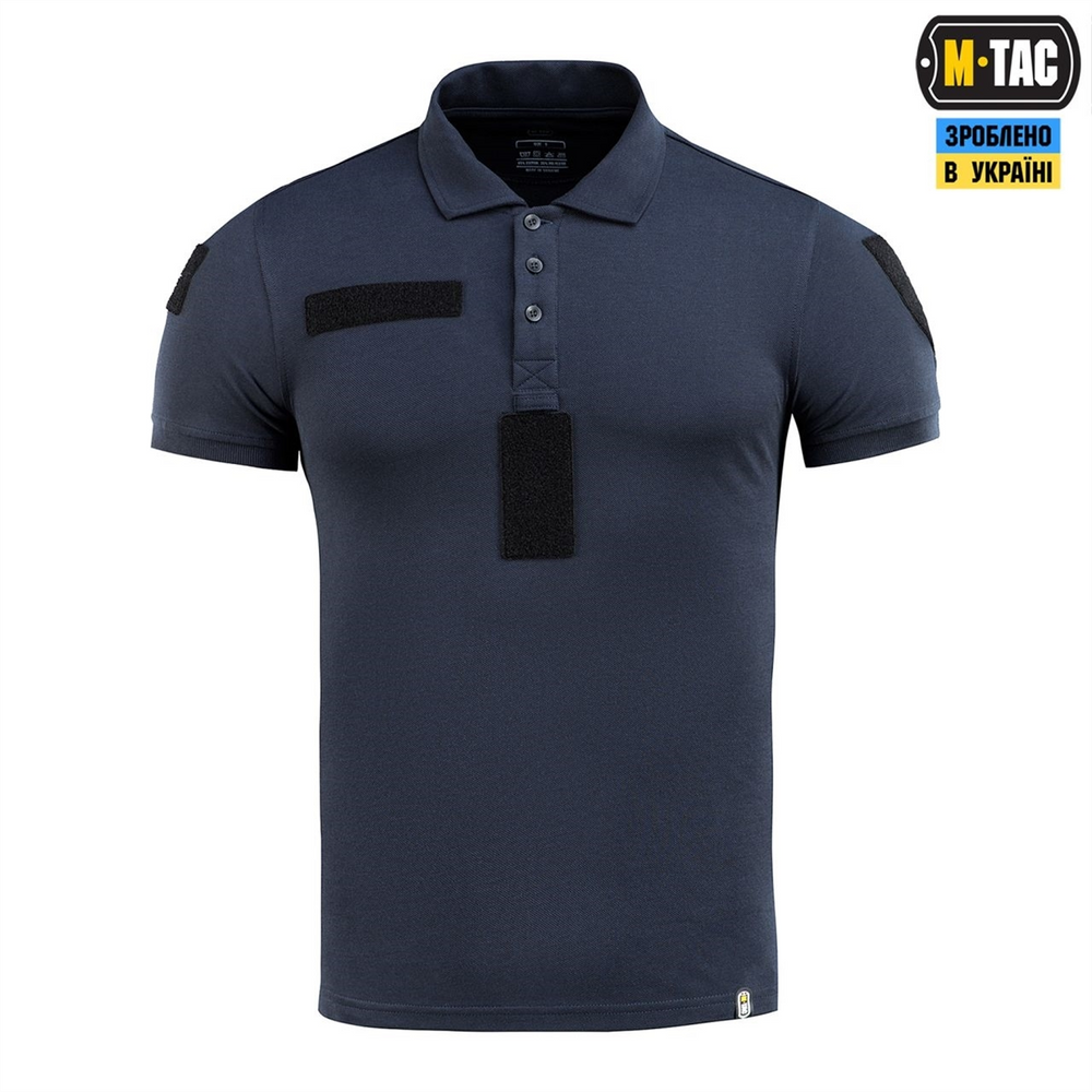 Поло M-Tac ДСНС 65/35 Синє (Dark Navy Blue) (XL) 232200 фото