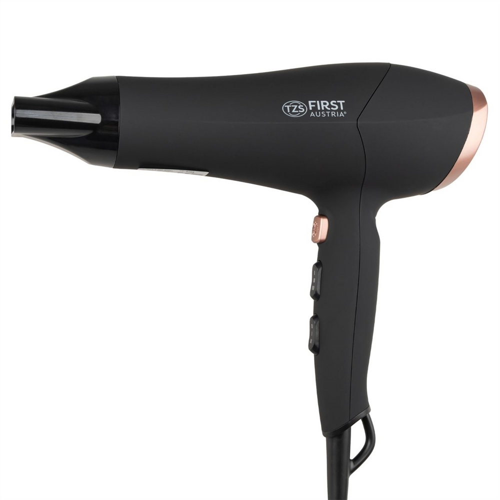 Фен First FA-5654-8 Чорний (Black) 103634 фото
