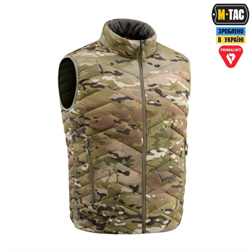 Жилет M-Tac Витязь Gen.II Primaloft Зелений (Multicam) (M/R) 227787 фото