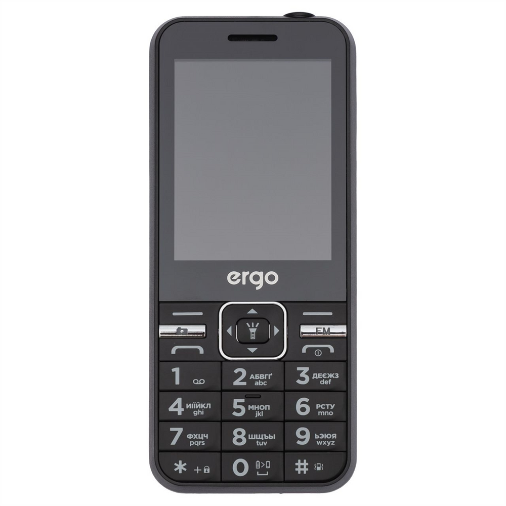 Мобільний телефон Ergo E281 Dual Sim Black 126446 фото