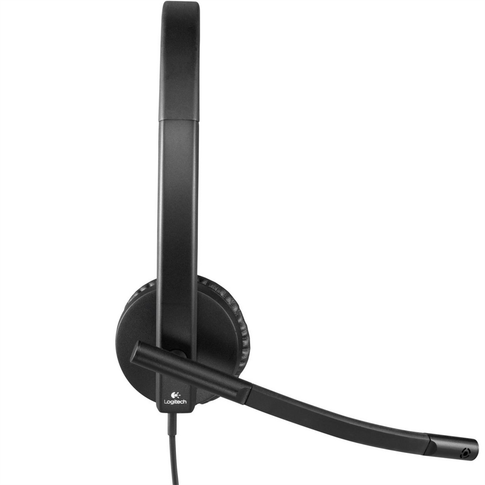 Навушники накладні Logitech H570e Teams Stereo USB-A (981-001430) Чорні (Black) 210266 фото
