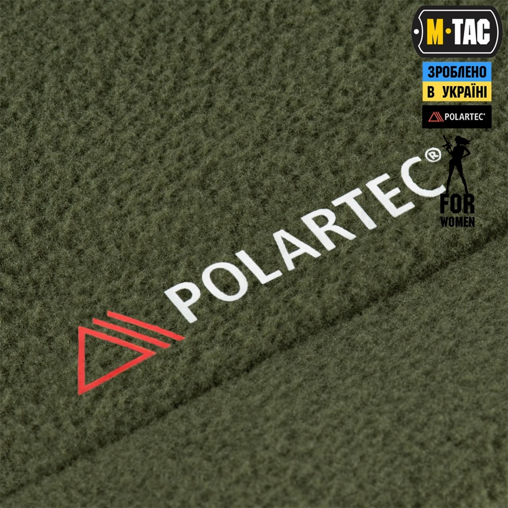 Куртка M-Tac Combat Fleece Polartec Jacket Lady Зелена (Army Olive) (XL/R) 229704 фото