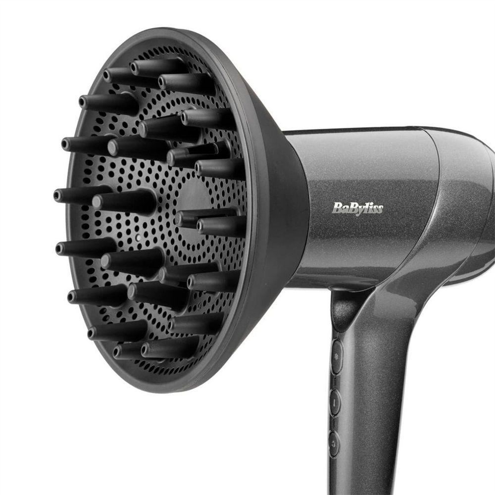 Фен Babyliss TitaniumShine D6200DE Чорний (Black) 206197 фото