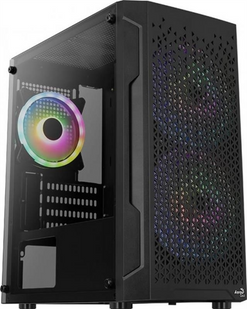 Корпус AeroCool Trinity Mini-G-BK-v2 (ACCS-PV32033.11) Чорний (Black) 207981 фото