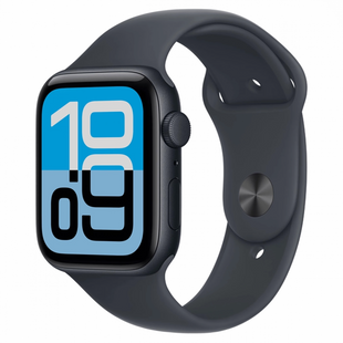 Смарт-годинник Apple Watch SE 3 GPS + Cellular 44mm Midnight Alu. Case w. Midnight S. Band - S/M (MEPH4) 196956 фото