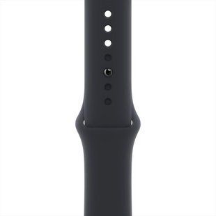 Ремінець для годинника Apple Watch 42/44/45мм Sport Band (M/L) Чорний (Midnight) (MPLU3) 210362 фото