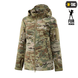 Куртка M-Tac Soft Shell Lady Зелена (Multicam) (XL) 229952 фото