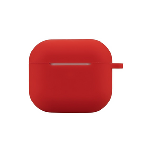 Чохол для навушників для AirPods 3 Silicone MakeFuture Червоний (Red) 103335 фото